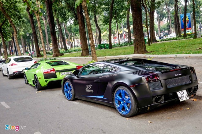 Ca dan sieu xe Lamborghini 